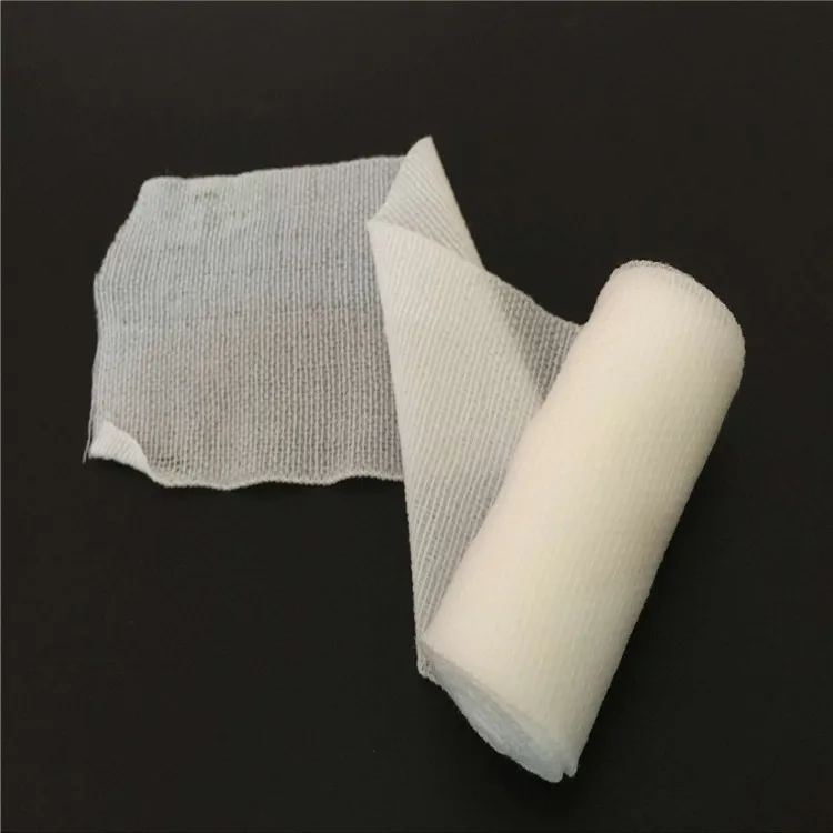 medical bandage gauze 100% cotton for wound care