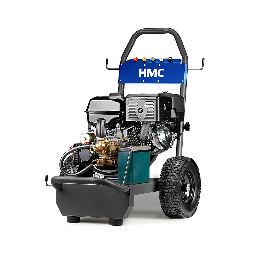 HMC High Quality Electric Start Triplex Pump with 4000psi 15hp Lifan Engine Hidrolavadora Pressure Washer for Water Cleaning
