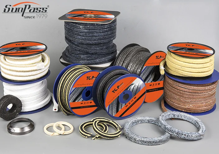 Compression Packing Gland Packing Acrylic PTFE Aramid  Braided Packing