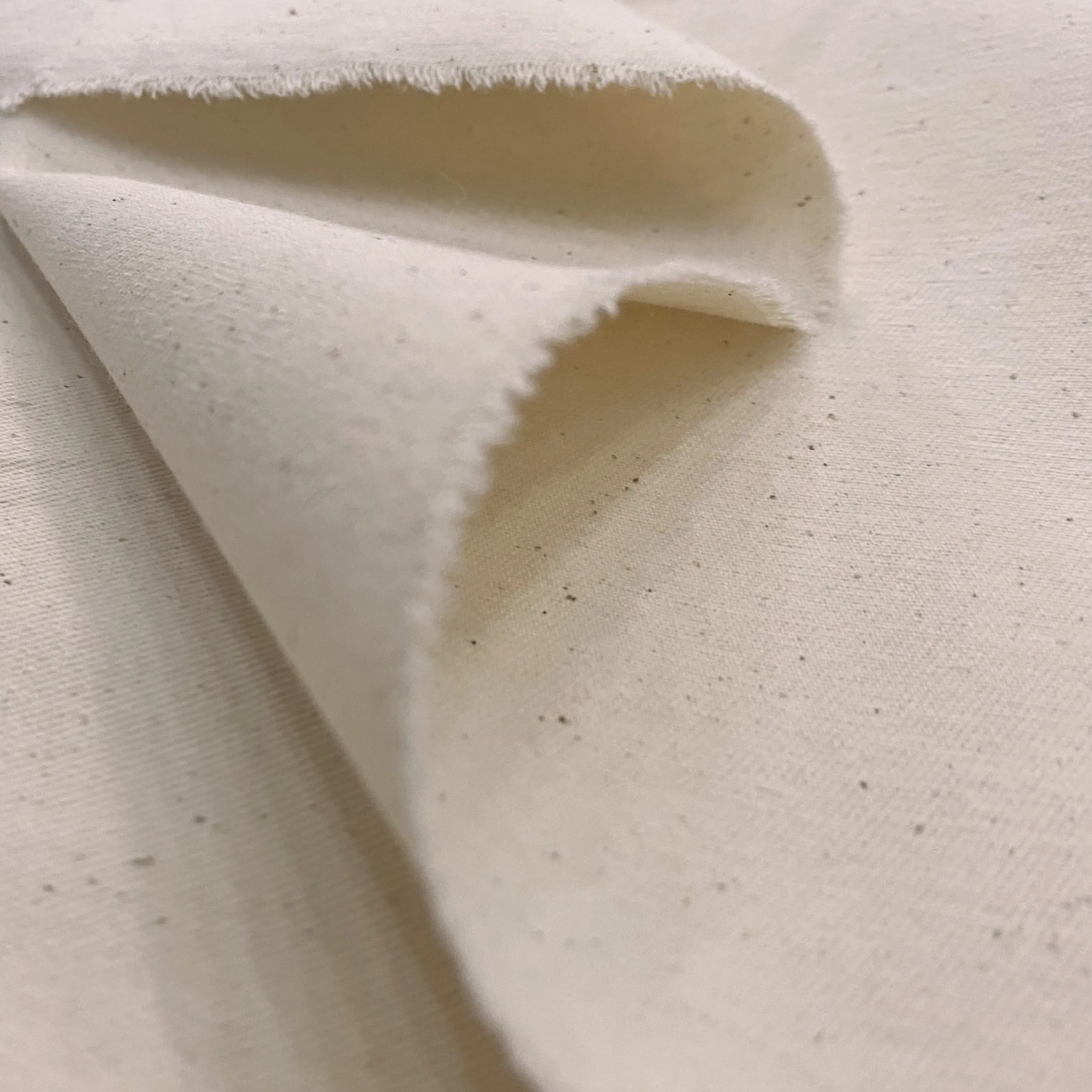 Manufacturers Direct Custom Cotton Twill Fabric Pure Organic 100% Plain Polyester for Recycle