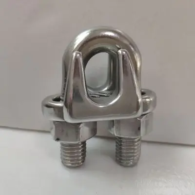 High quality best selling Adjustable stainless steel JIS wire rope clips for distributor