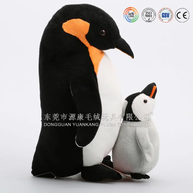High quality soft animal toys stuffed singing plush penguin with sound chip