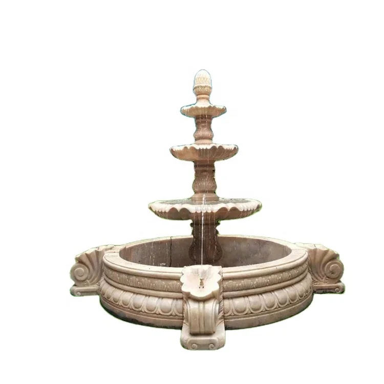 Garden fontain outdoor water fountains stone buddha garden fountain chinese garden fountains fontana