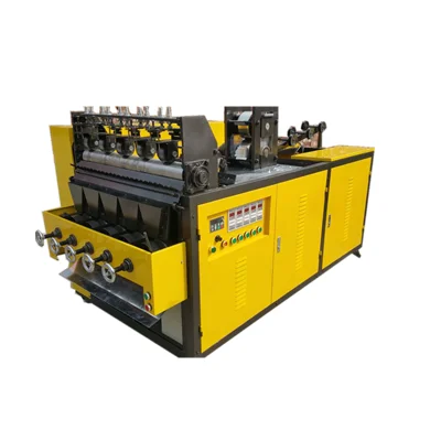 kitchen cleaning steel Flat spiral scourer making machine with reasonable price