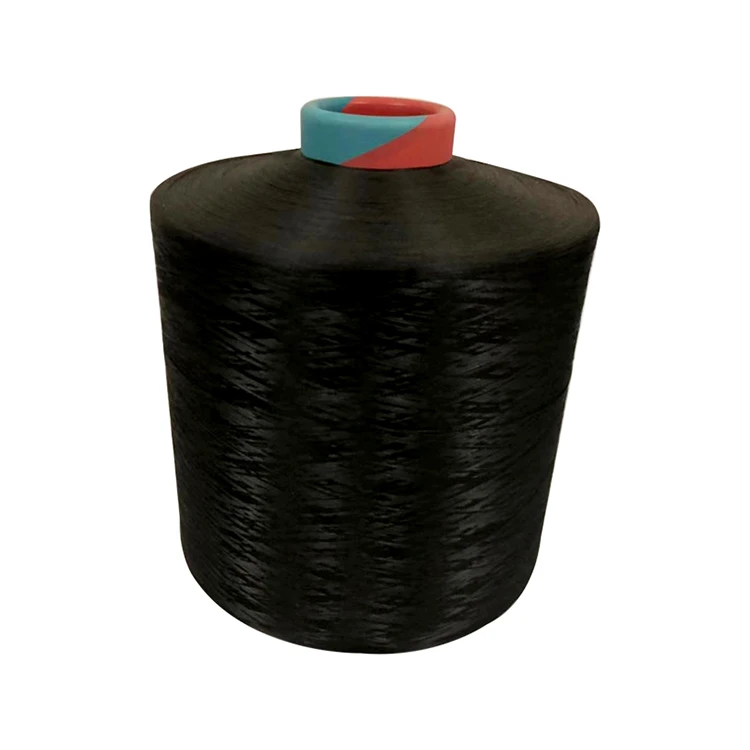 Wholesale Price Black White 150/48 100D/36F 100% Polyester DTY for Weaving Knitting