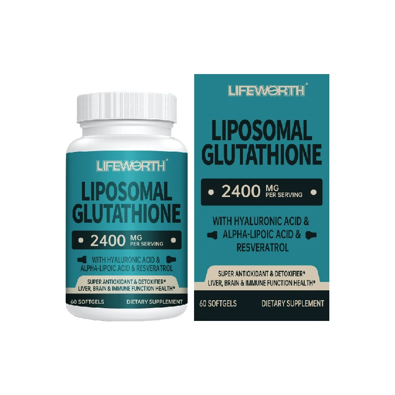 Lifeworth Glutathione 5000mg Herbal Supplements Beauty Skin Whitening Product Glutathione Capsule