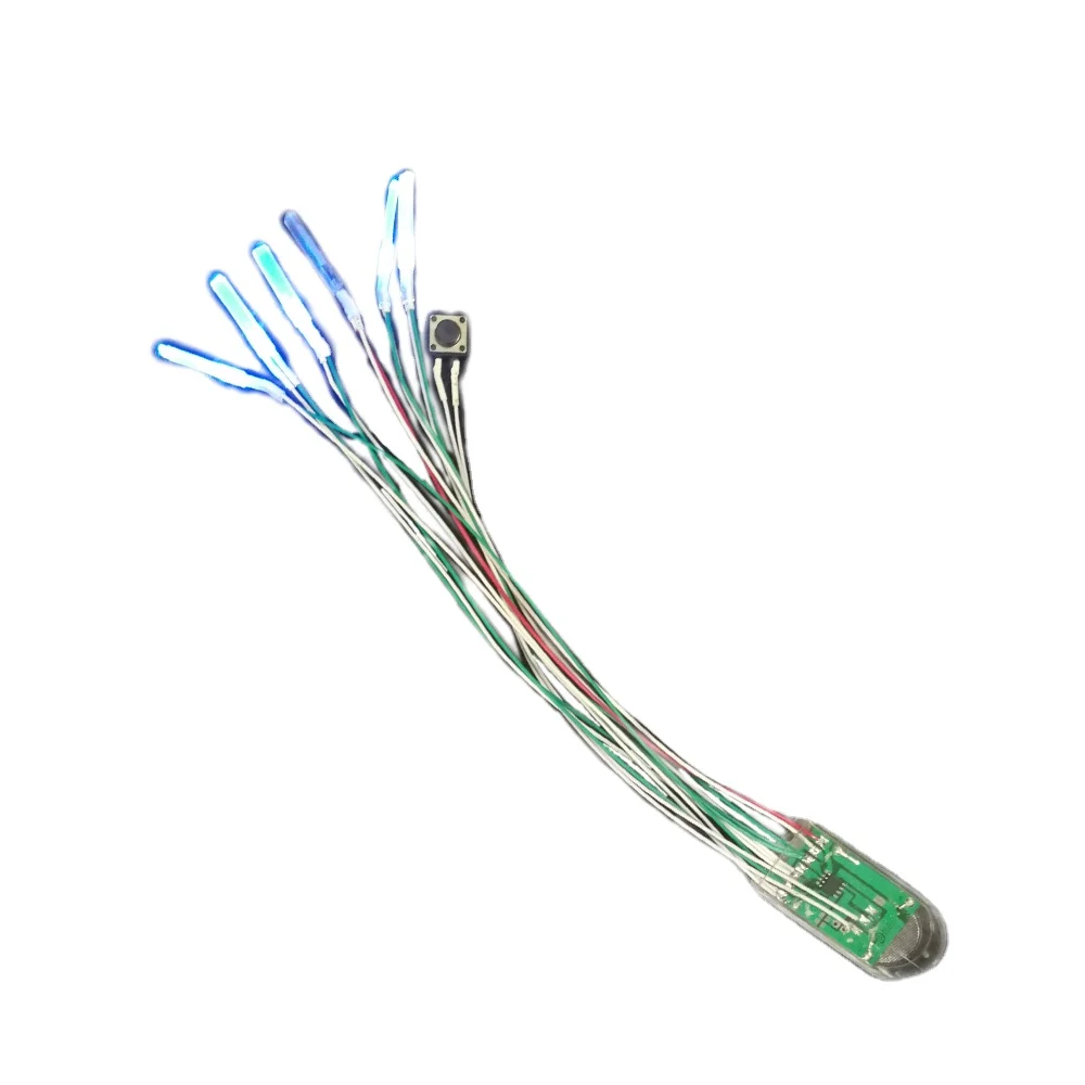 
Wholesale customized colorful water proof fiber optic light up LED shoes light 