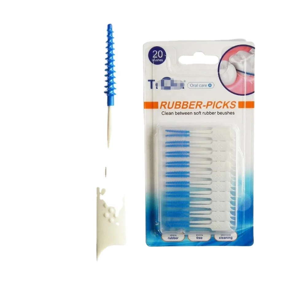 Soft gum brush stick CE certificate, interdental soft interdental stick
