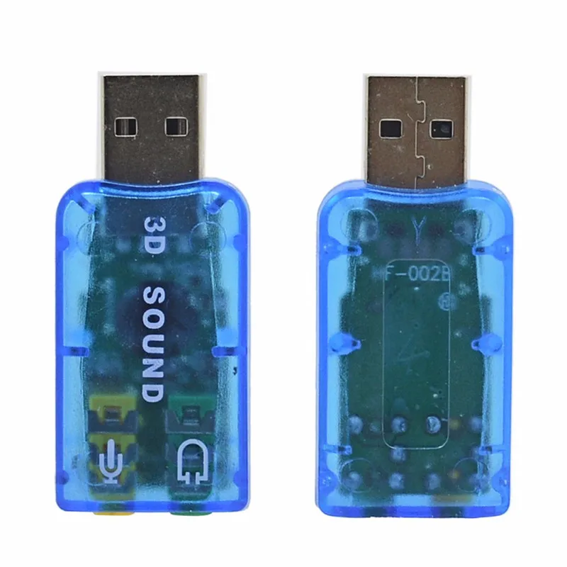 Лидер продаж мини внешняя звуковая карта Usb 5 1 каналов адаптер для звуковой карты 3 мм интерфейс микрофона и наушников ПК