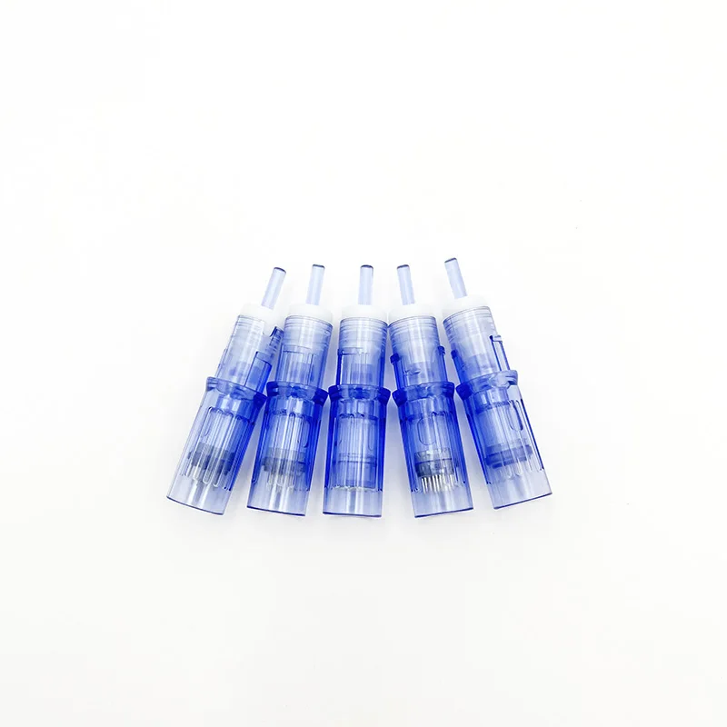 OEM Permanent Makeup Tattoo Needles Disposable Sterilized MTS Membrane Microneedle Cartridge for Derma Pen PMU Machine