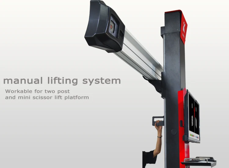 Automotive wheel alignment machine garage equipment for truck