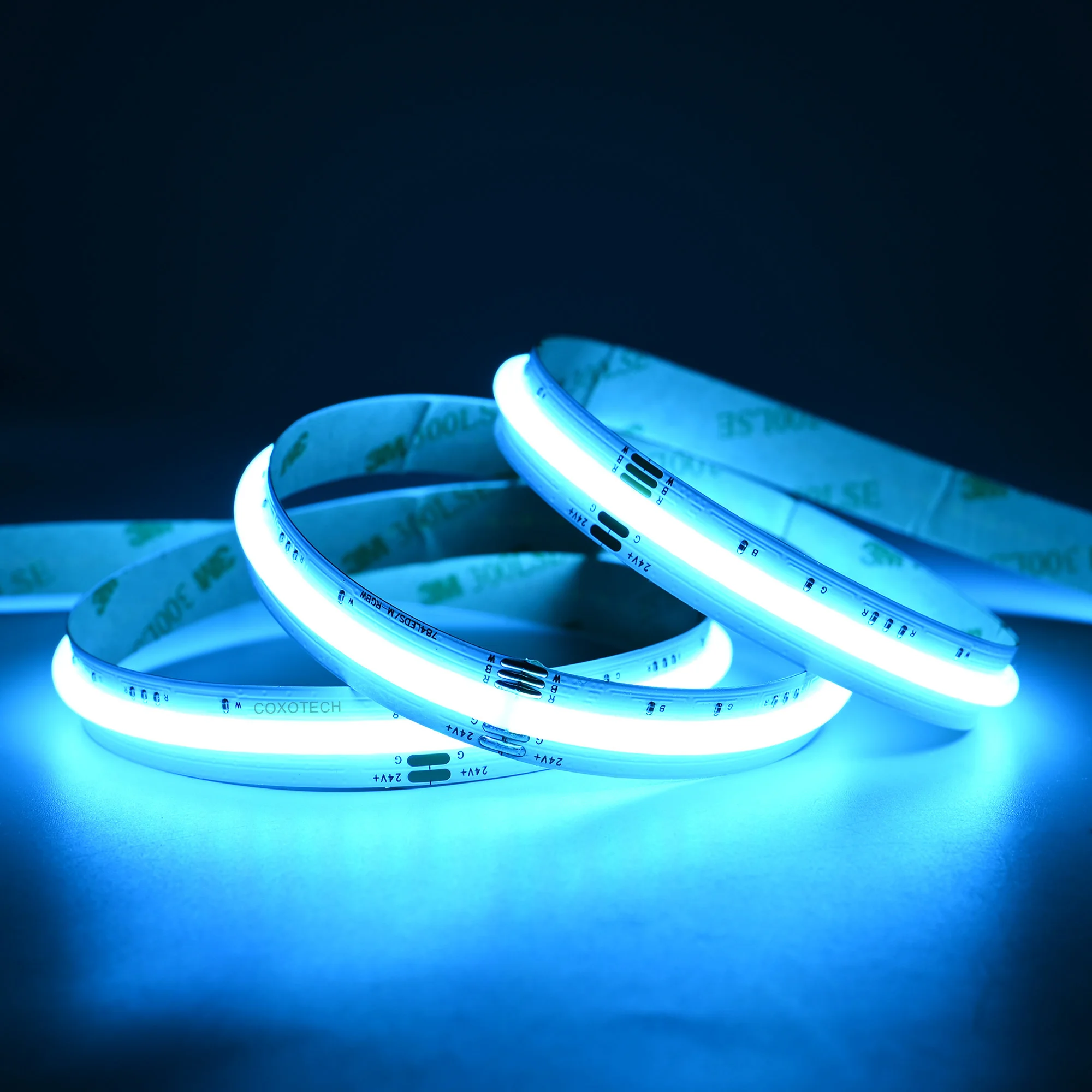 A5000 784leds 12mm wide RGBW COB led strip light
