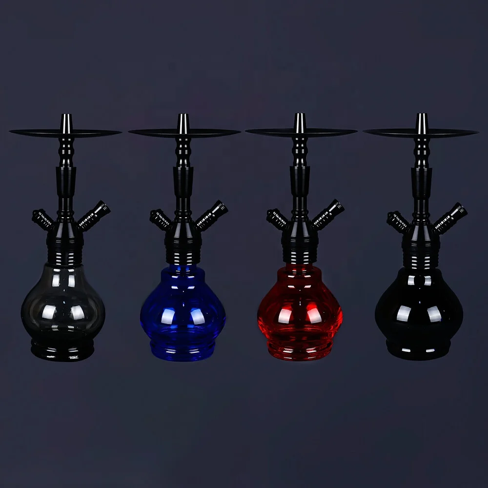 Mini size smoke hookah set shisha glass with smoking nargile shisha blower