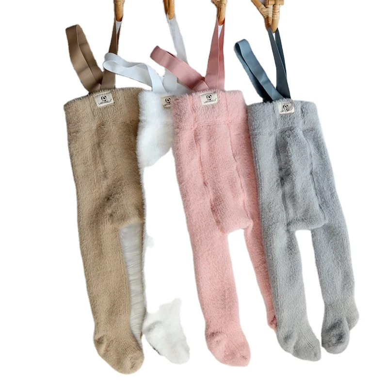 Winter Hosiery Socks Tights For Children Cotton Baby Leggings Pantyhose Toddler