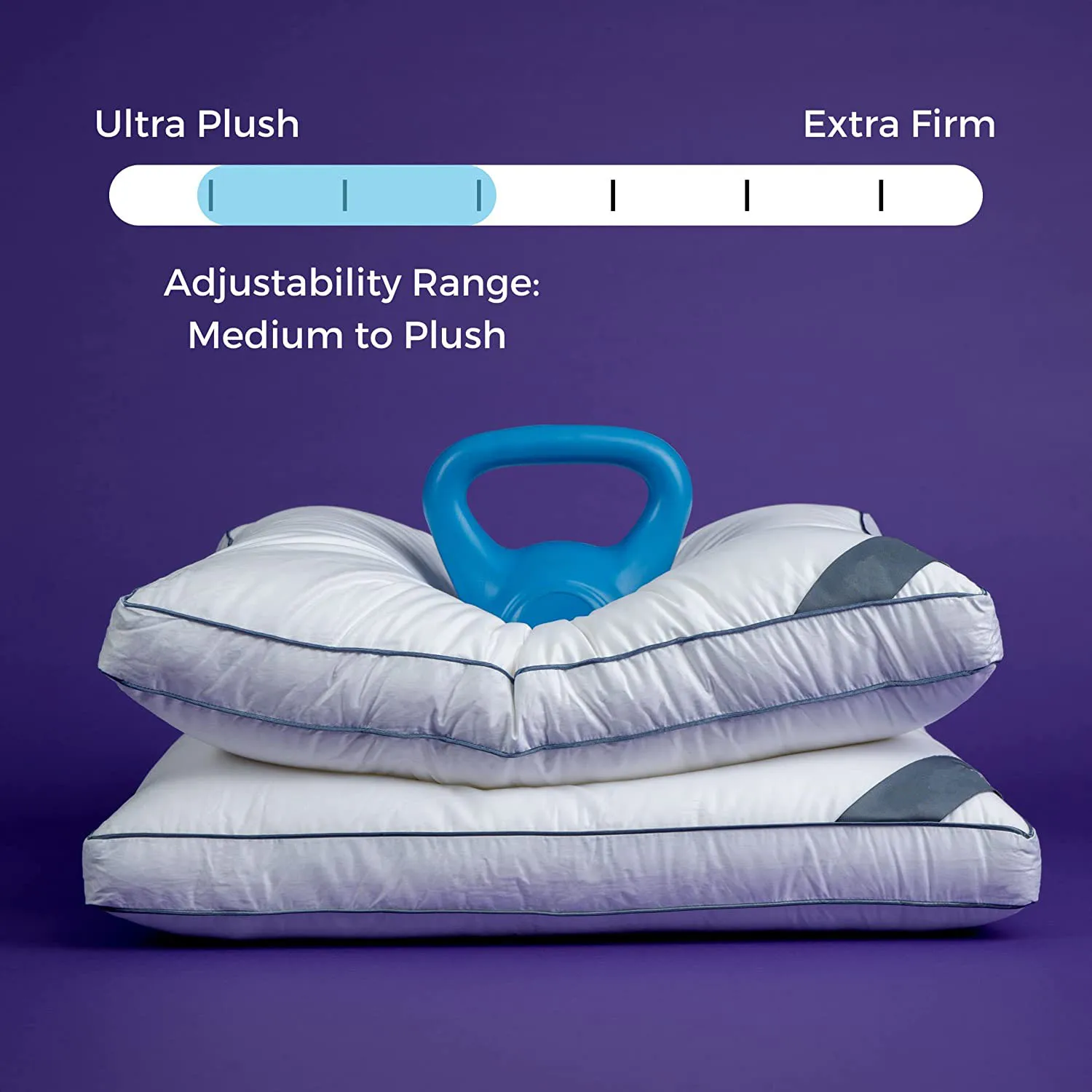 Customized Memory Hotel Hilton Pillow  with Bag Double Line Quilted Nap Sleeping Luxury Bed Pillow