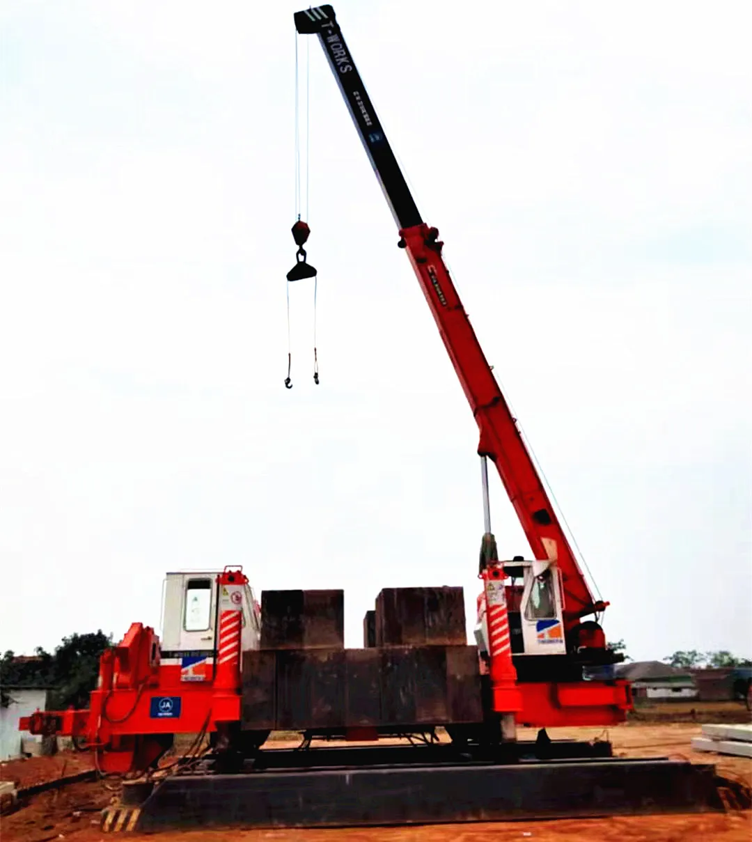 T-works ZYC240 Robot piling machine  for silent pile driving method