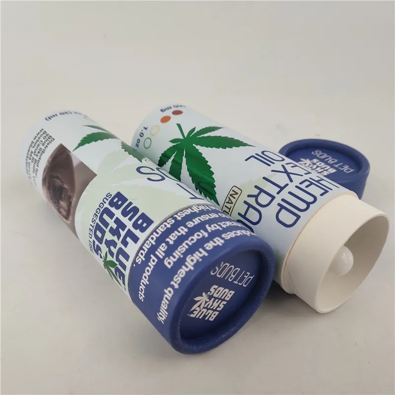 
cusmetized kraft paper tubes original mail tubes small cardboard tubes 