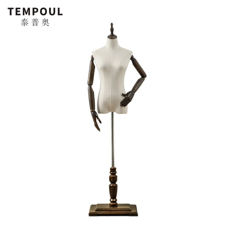 Модный дисплей, Свадебный бюст, голова манекена, реалистичный парик, женская модель одежды из ПВХ на заказ