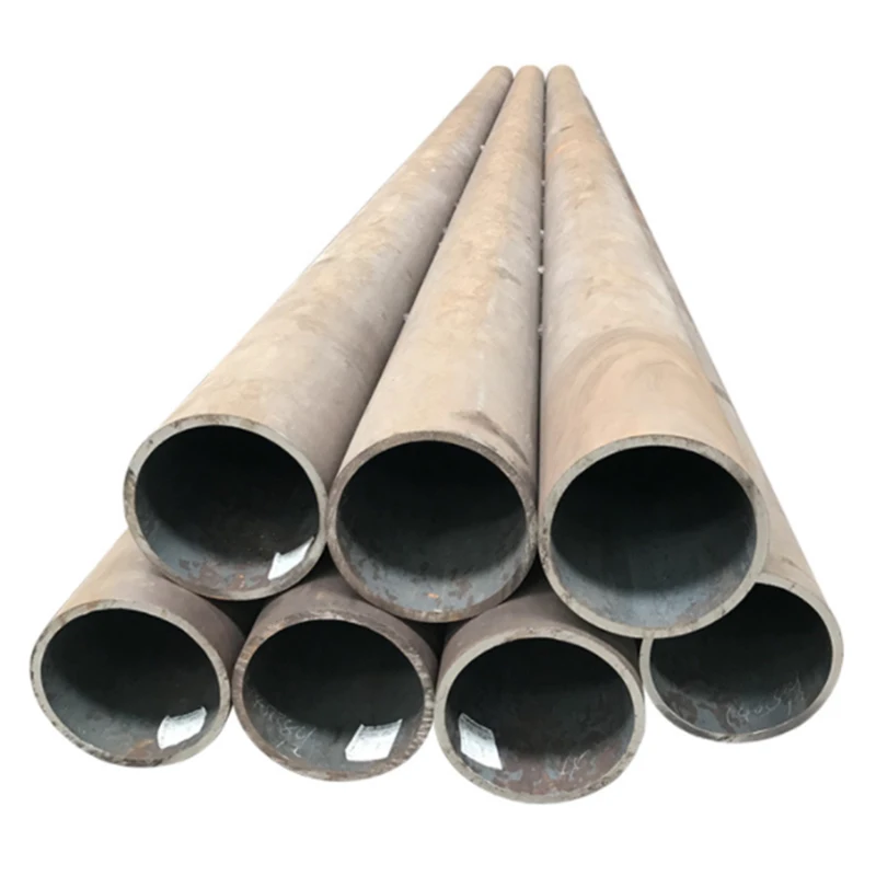 High Quality Lowest Price Black api 5l x65 a53 a106  DIN JIS A36 S235 Q345 Round Carbon Steel Pipe Seamless Steel Pipes