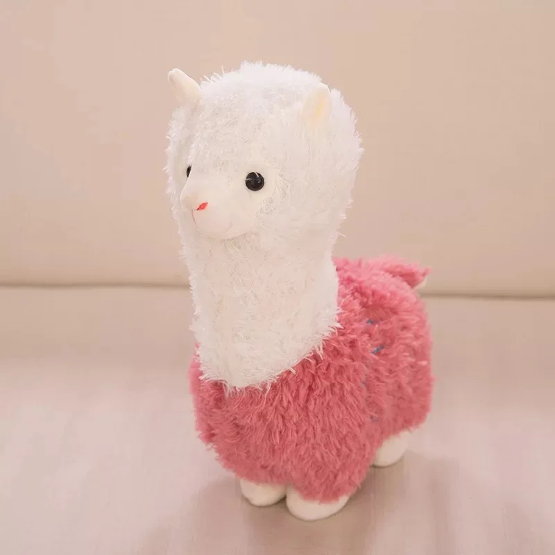 Plush alpaca toys stuffed alpaca toy cute colorful alpaca sheep stuffed animal toys