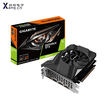 GeForce GTX 1660 Ti MINI ITX OC 6G Equipped with 6GB GDDR6 192bit ultra-fast video memory