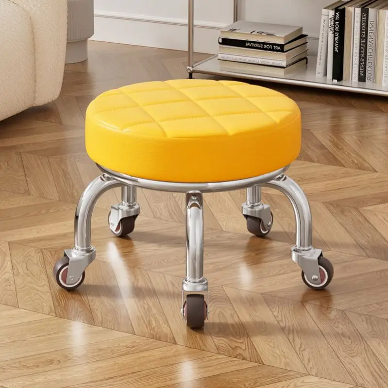 Luxury Aluminium Side Stool Unique Design With Copper Finishing Bone Inlay Console For Living Room  Bedroom