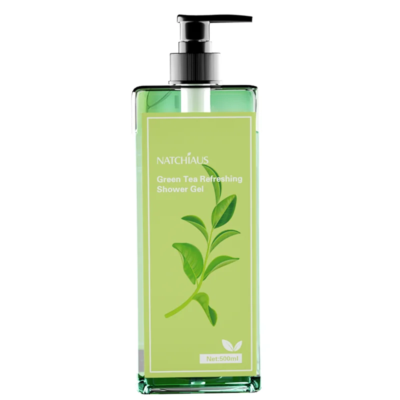 
 OEM завод, частная марка, мужской тело, зеленый чай, натуральный органический гель для душа  