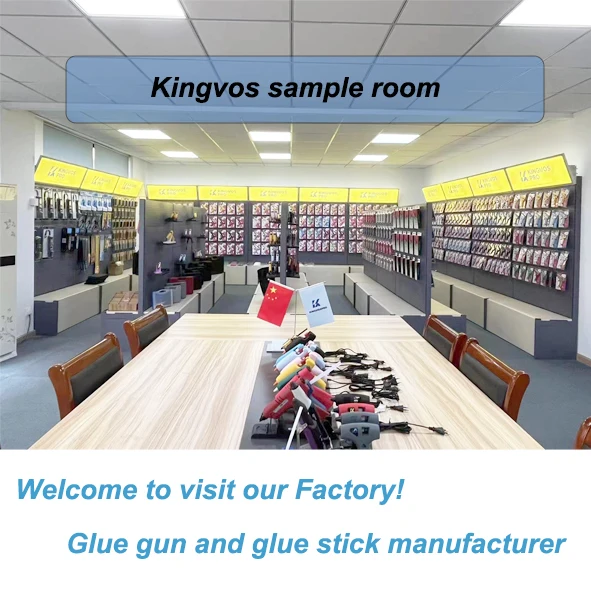 Factory direct supply craft use green hot-melt glue guns pistolet colle a froid 10W with glue sticks