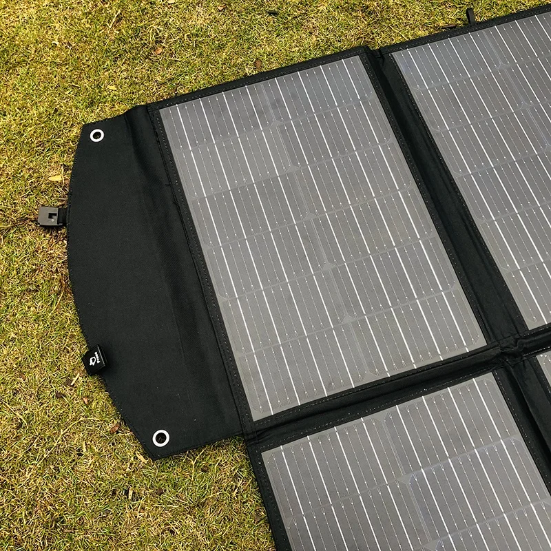 Factory price mobile flexible solar foldable panel generator 200 watt and battery system for home house