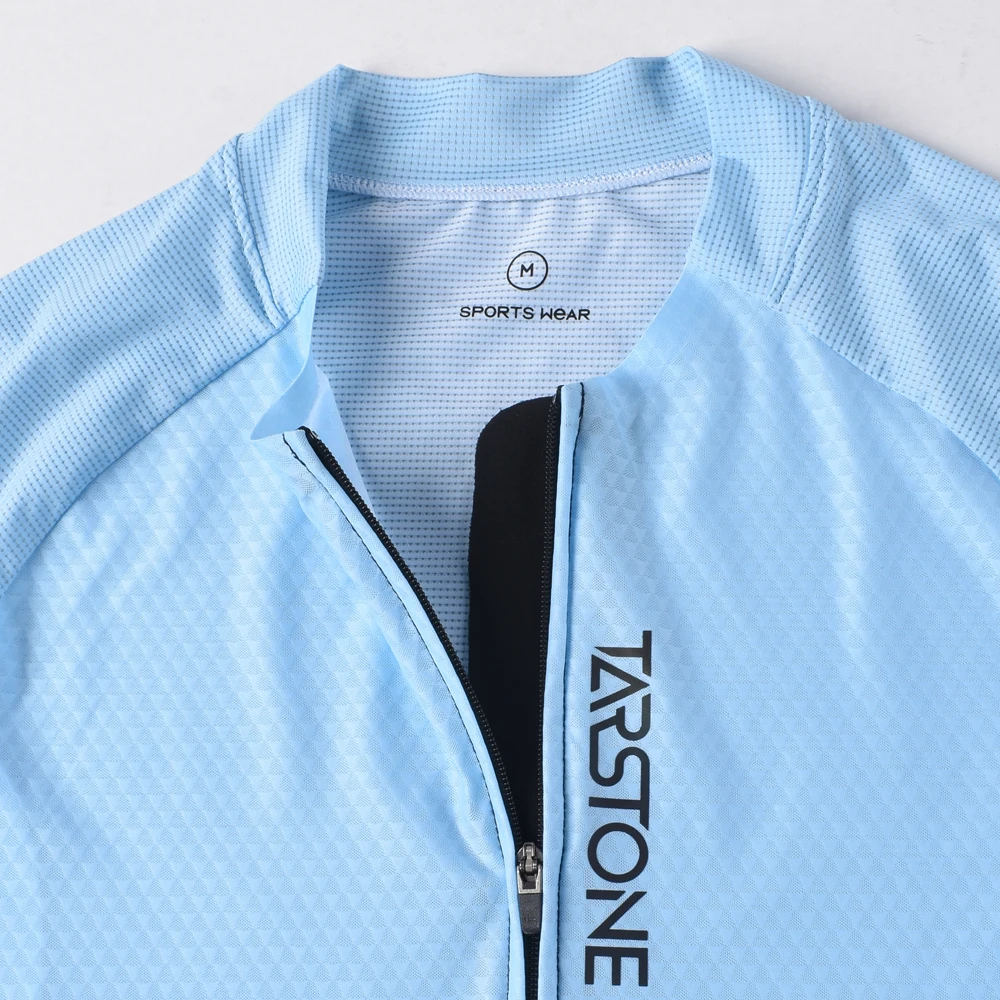 Tarstone Top Quality Cycling Jersey  Custom Logo Printing Sports wear  sublimation Bike Clothes gentlemen racing cycling jersey