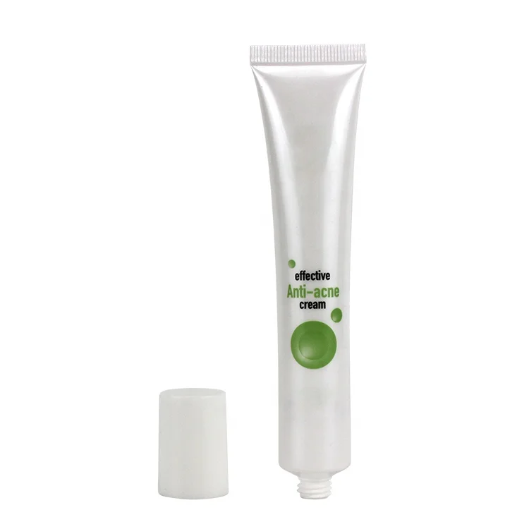 
Cosmetic Aluminum Plastic Collapsible Deodorant Eyebrow Aloe Vera Gel Packaging Tubes With Long Nozzle Applicator 