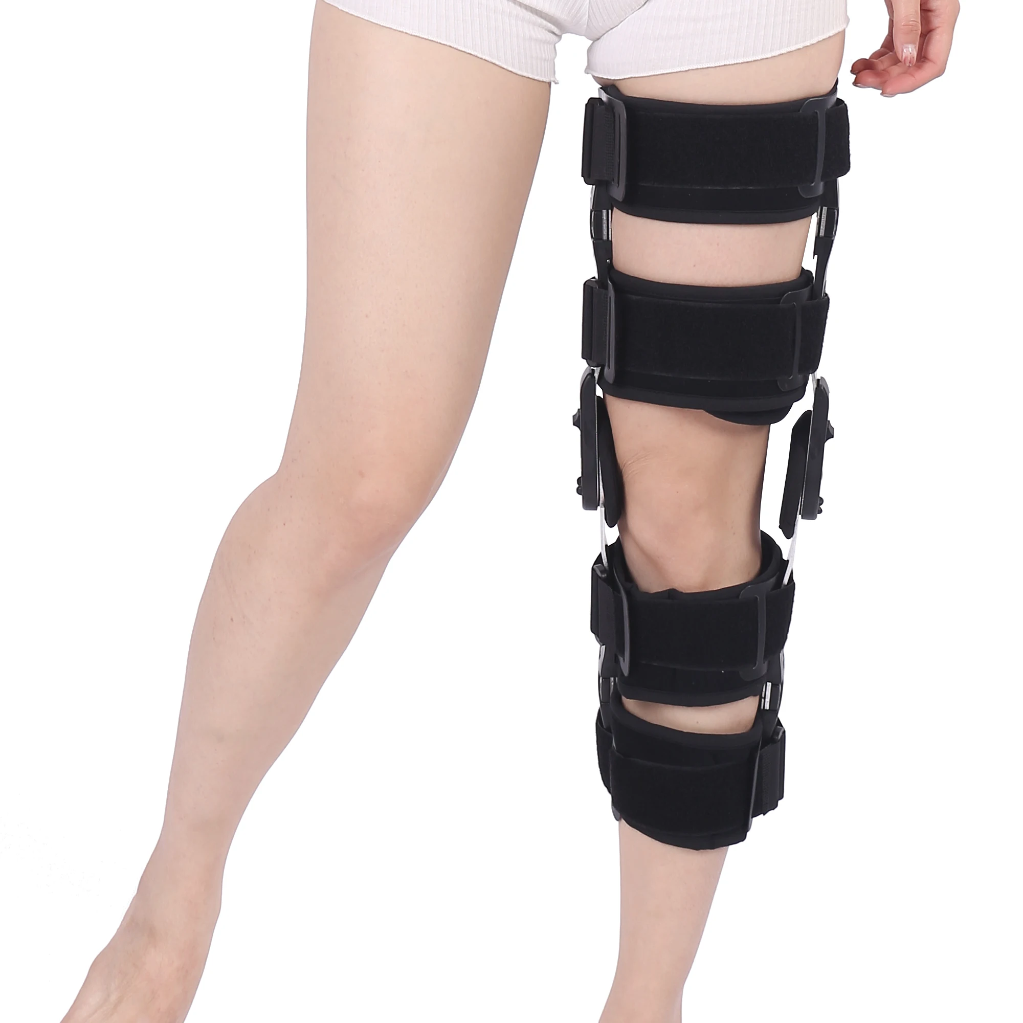Orthopedic Articulated Knee Immobilizer Brace Medical Recovery Leg Hinge Joint Stabilizer for Elbow Rehabilitation