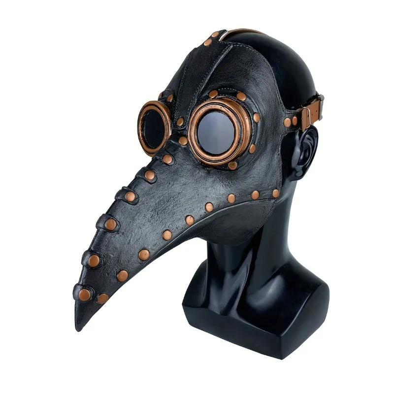 Wholesale Retro Steampunk Raven Halloween Cosplay Photo Prop Funny Supply Party Funny Masks Toys