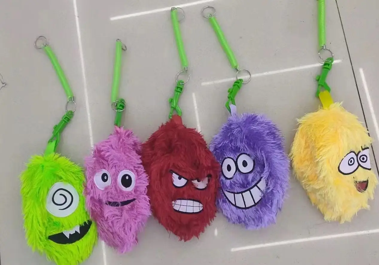 Shaggy plush ball Emotions Tassel FUZZY BALL EMOT (15 cm)