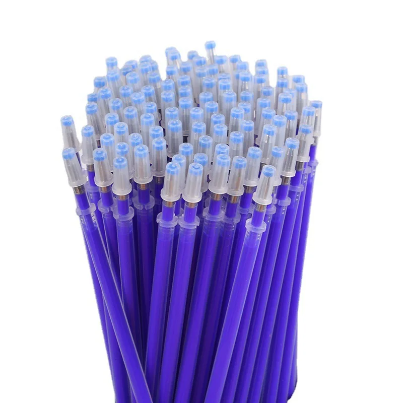 Heat Sensitive Erasable Ink Refill gel pen for Leather and fabric