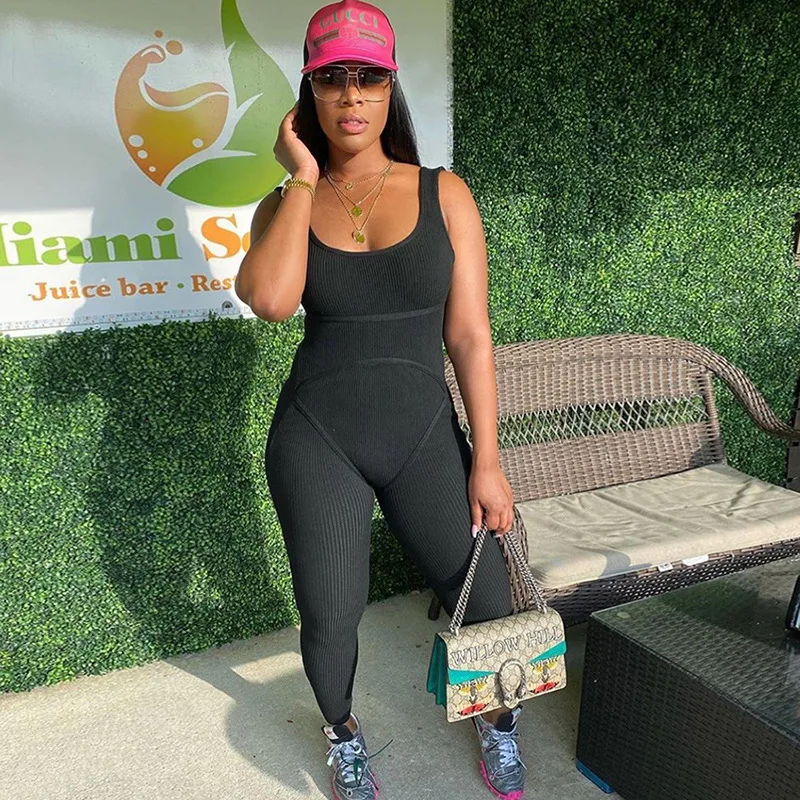 Женский сексуальный цельный топ без рукавов неоновый облегающий клубный короткий комбинезон