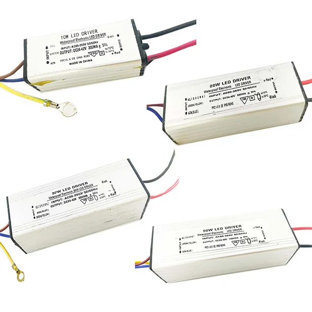 20W 30W 50W Water-Proof  IP65  led drivers  DC24-42V 600 900 1500MA 07