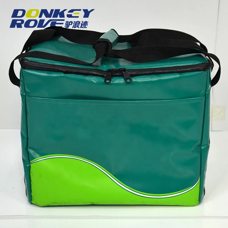 customized logo good performance waterproof 2h heat preservation  pizza delivery bag for bike