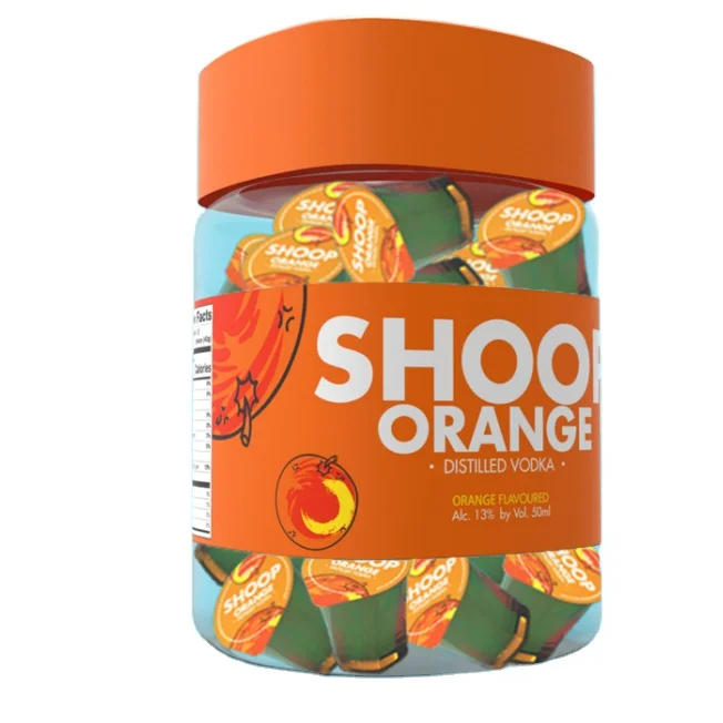 OEM MINICRUSH jello shots alcoholic drinks vodka fruit flavour juice alcoholic beverage