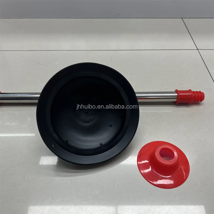 Drain Blaster Plunger Toilet Plunger with Leather Suction Cup Ideal for Toilets & Sinks Clog Removal Tool Supplies HB9566