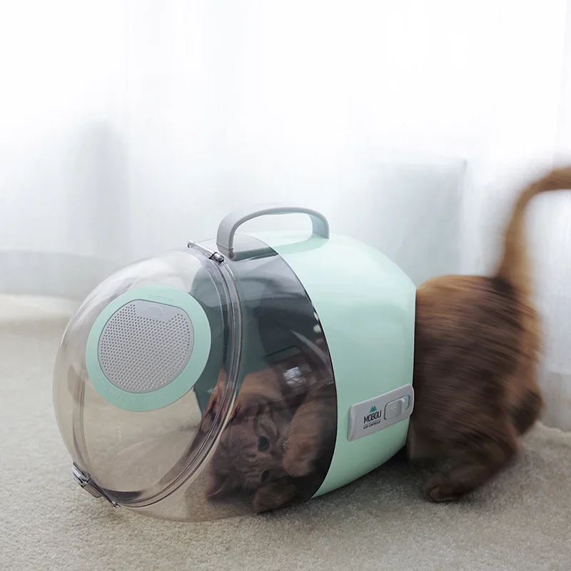 Cat Bag Breathable Transparent Portable Pet Cat Carries House Bag Outdoor Travel Handbag Space Capsule Pet Backpack Capsule