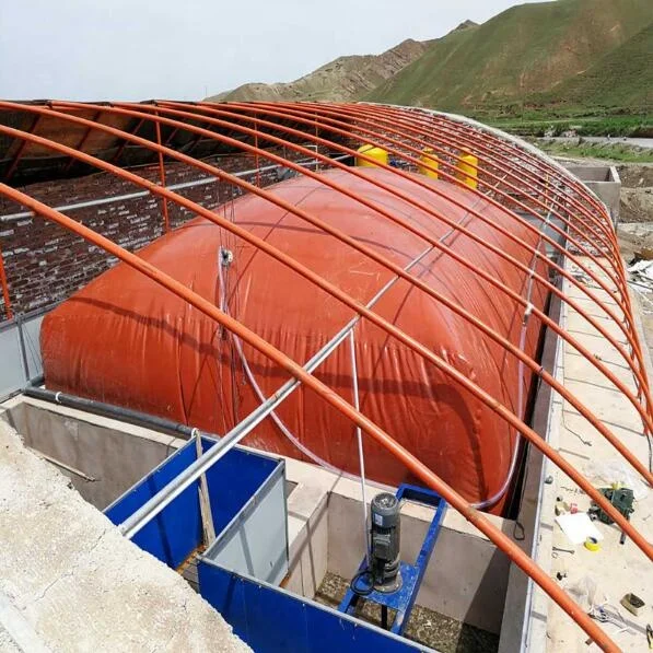 Резервуар для хранения биогаза из ПВХ/ТПУ мешок газа воздушный шар болотный баллон материал