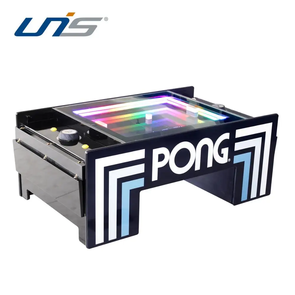 UNIS PONG TABLE arcade game machine coffee table used in office or bar