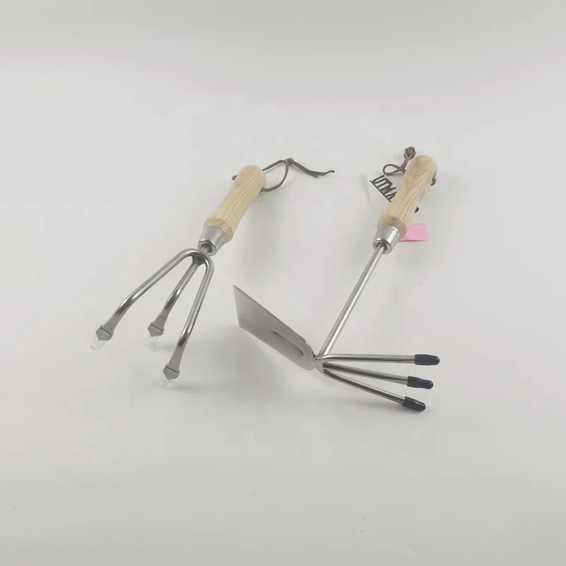 
Waterproof Bag Pack Set Ash Wood Grip Bend Rust Proof Stainless Steel Gardening Tools 