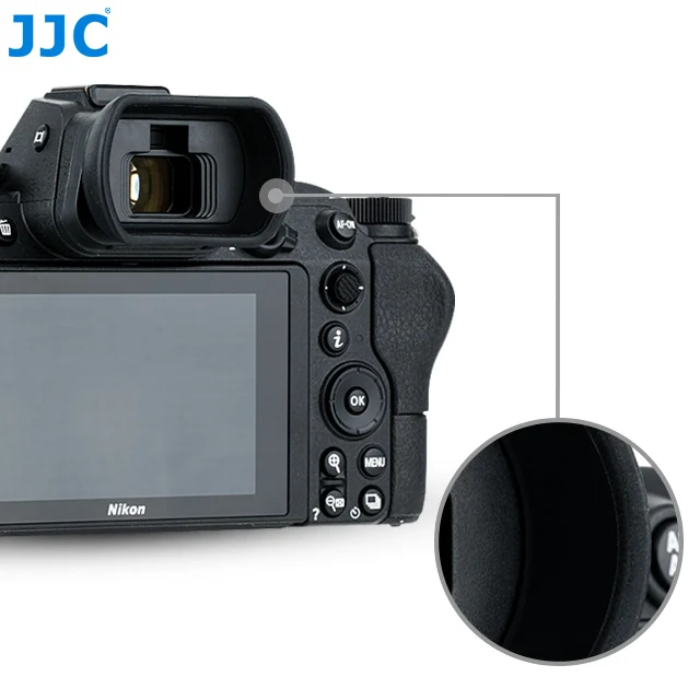 
KIWIFOTOS KE-NKZ Silicone Camera Eyepiece Replaces Nikon DK-29 For Nikon Z7, Z6 