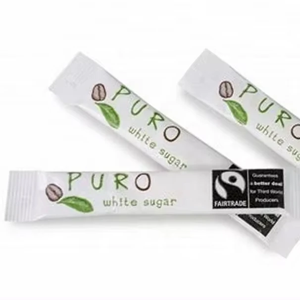 High Quality PE Coated Sugar Salt Pepper Sachet Packing Paper