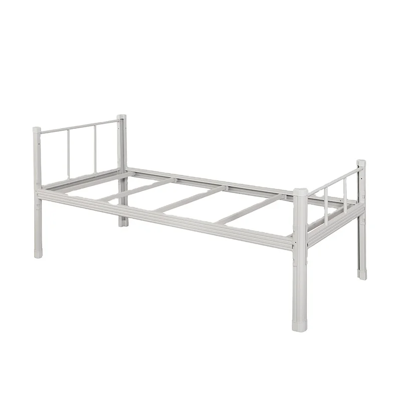 Metal Beds Adjustable School Dormitory Hospital Use Knock Down Structure
