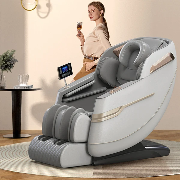 VCT-502F 2024 Fixed Point Luxury Rolling Cheap Price Zero Gravity Massage Chair Malaysia Full Body White Massage Chair