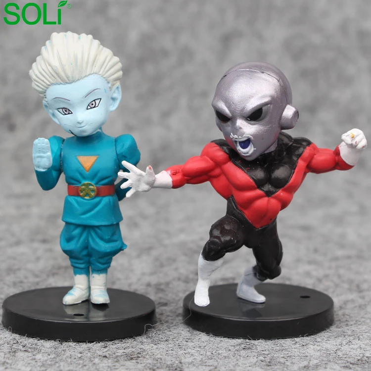 7.5cm Mini figurine set toy cartoon Saiyan goku super saiyan dragon anime