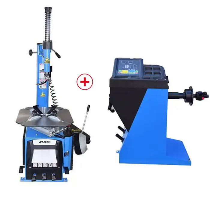 China Manufacturer Professional Wheel Balancer & Tyre Changer Combo Machine Good Quality For Sale